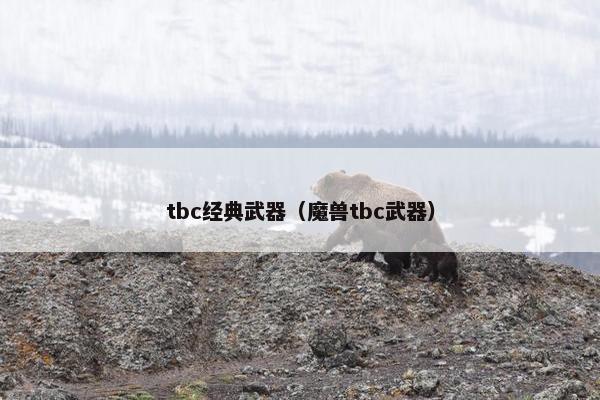tbc经典武器（魔兽tbc武器）
