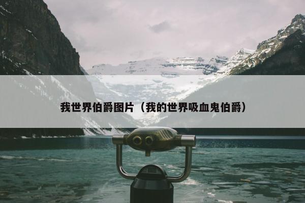 我世界伯爵图片（我的世界吸血鬼伯爵）