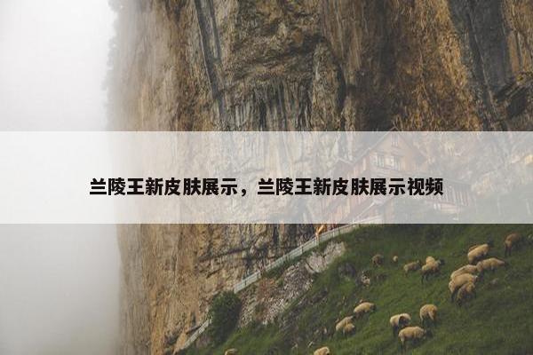 兰陵王新皮肤展示，兰陵王新皮肤展示视频