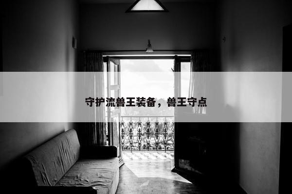 守护流兽王装备，兽王守点