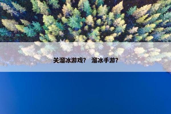 关溜冰游戏？ 溜冰手游？