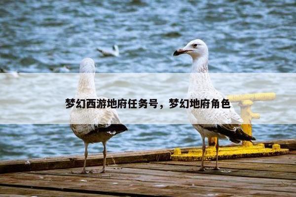 梦幻西游地府任务号，梦幻地府角色