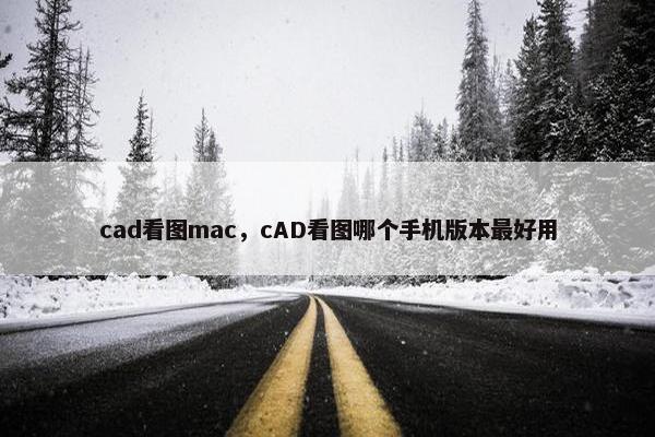 cad看图mac，cAD看图哪个手机版本最好用