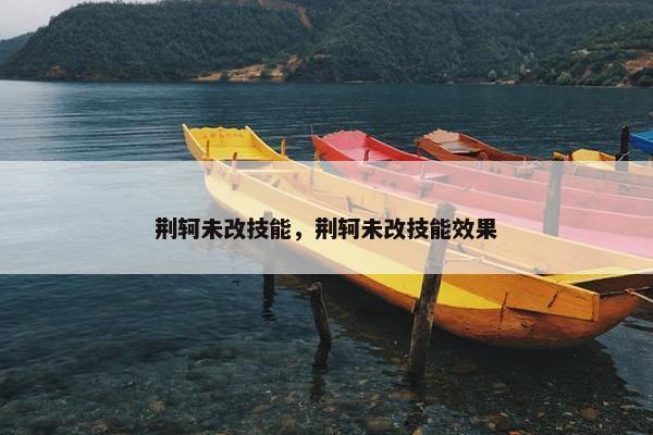 荆轲未改技能，荆轲未改技能效果