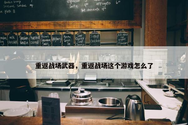 重返战场武器，重返战场这个游戏怎么了