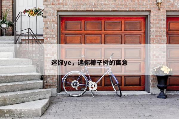 迷你ye，迷你椰子树的寓意