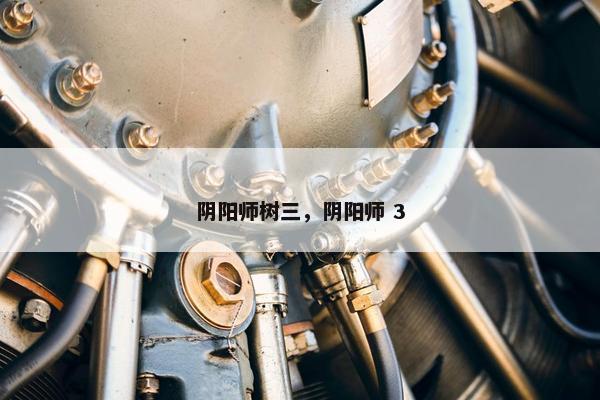 阴阳师树三，阴阳师 3