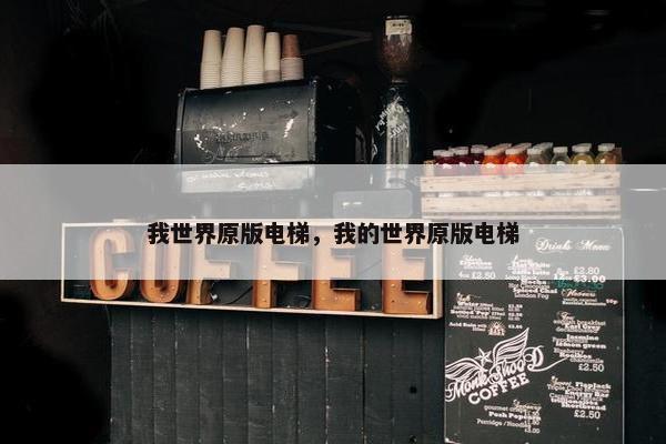 我世界原版电梯，我的世界原版电梯
