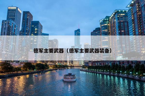 德军主要武器（德军主要武器装备）