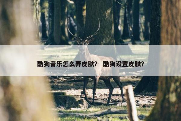 酷狗音乐怎么弄皮肤？ 酷狗设置皮肤？