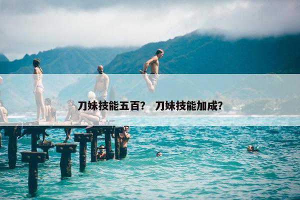 刀妹技能五百？ 刀妹技能加成？