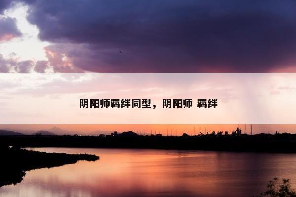 阴阳师羁绊同型，阴阳师 羁绊
