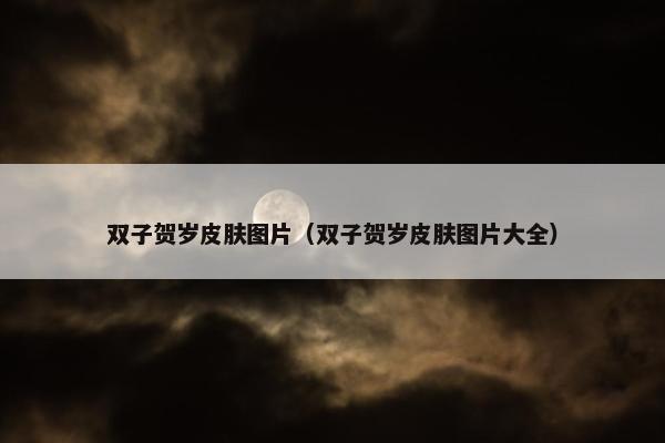 双子贺岁皮肤图片（双子贺岁皮肤图片大全）