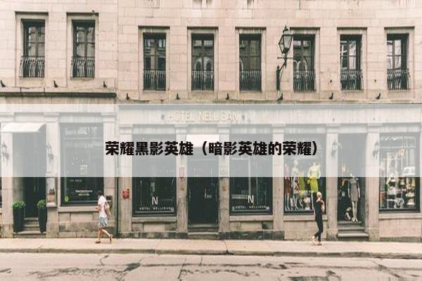 荣耀黑影英雄（暗影英雄的荣耀）