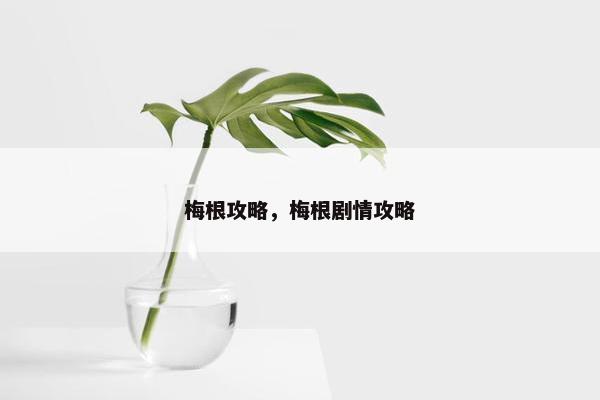 梅根攻略，梅根剧情攻略