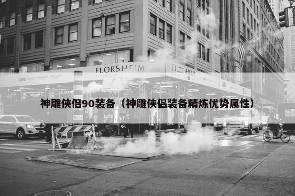 神雕侠侣90装备(神雕侠侣装备精炼优势属性) 神雕侠侣90装备(神雕侠侣装备精炼优势属性)
