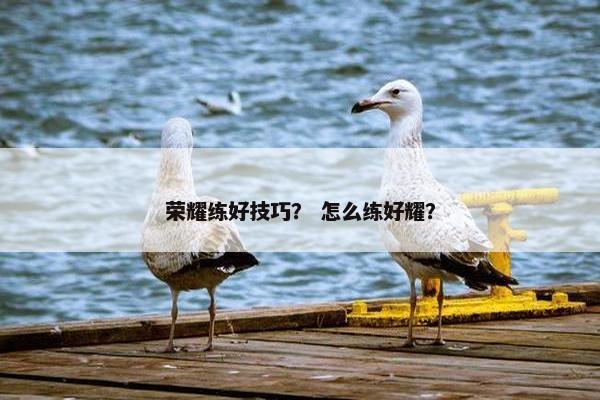 荣耀练好技巧? 怎么练好耀? 荣耀练好技巧? 怎么练好耀?