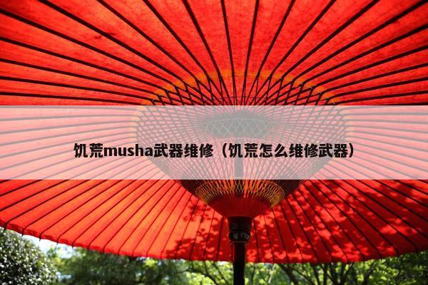 饥荒musha武器维修（饥荒怎么维修武器）