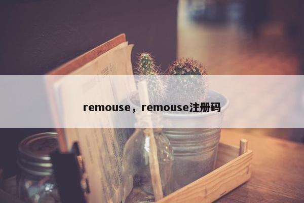 remouse，remouse注册码