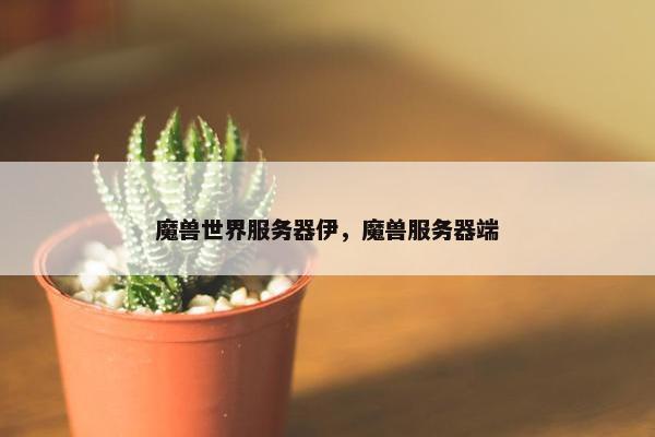 魔兽世界服务器伊,魔兽服务器端 魔兽世界服务器伊,魔兽服务器端