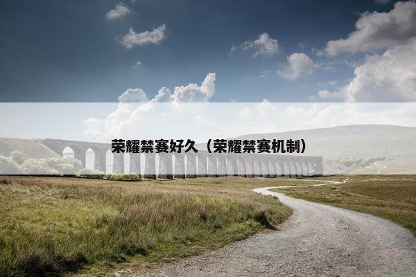 荣耀禁赛好久(荣耀禁赛机制) 荣耀禁赛好久(荣耀禁赛机制)